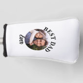Bester Vater je Personalisierte Fotomodelle Golf Headcover (Vorderseite)