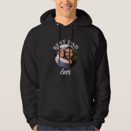 Bester Vater je Personalisierte Fotomodelle Hoodie