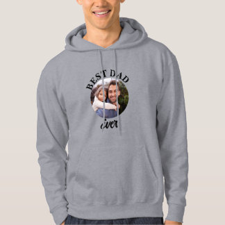 Bester Vater je Personalisierte Fotomodelle Hoodie