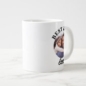 Bester Vater je Personalisierte Fotomodelle Jumbo-Tasse (Vorderseite Rechts)