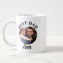 Bester Vater je Personalisierte Fotomodelle Jumbo-Tasse