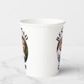 Bester Vater je Personalisierte Fotomodelle Pappbecher (Rechts)