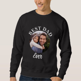 Bester Vater je Personalisierte Fotomodelle Sweatshirt