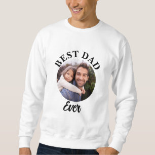 Bester Vater je Personalisierte Fotomodelle Sweatshirt