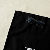 Bester Vater je Personalisierte Namen Strandtuch (Beispiel)