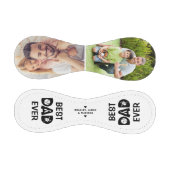 Bester Vater je Personalisierter Foto Name benutze Baseball (Paneele)