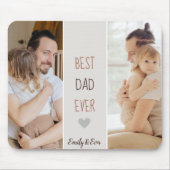 Bester Vater je Personalisierter Mauszeiger Mousepad (Vorne)