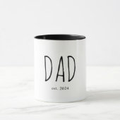 Bester Vater je personalisierter Mug Tasse (Zentrum)