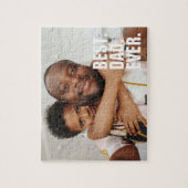 Bester Vater je Personalisierter Tag der Väter Puzzle (Vertikal)