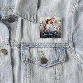 Bester Vater je Personalisiertes Foto Button (Beispiel)