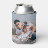 Bester Vater je Personalisiertes Foto Dosenkühler (Kanne Vorderseite)