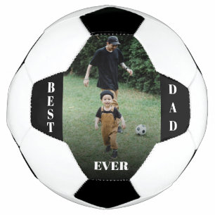 Bester Vater je Personalisiertes Foto Fußball
