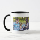 Bester Vater je Personalisiertes Foto Kaffee Tasse (Links)