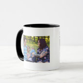 Bester Vater je Personalisiertes Foto Kaffee Tasse (Vorderseite Links)