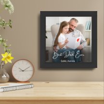 Bester Vater je Personalisiertes Foto