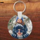 Bester Vater je Personalisiertes Foto Schlüsselanhänger (Vorderseite)