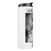 Bester Vater je | PERSONALISIERTES FOTO Thermosbecher (Nach links gedreht)