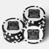 Bester Vater je Pokerchips (Stapel)