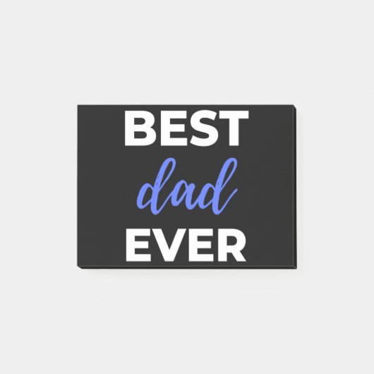 Bester Vater je Post-it Klebezettel (Vorderseite)