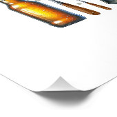 Bester Vater je Poster (Ecke)