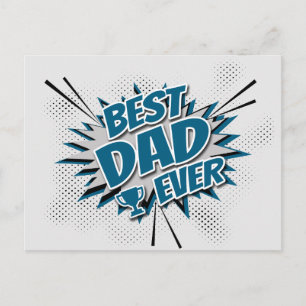 Bester Vater je Postkarte