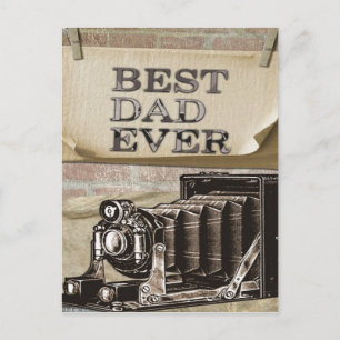 Bester Vater je Postkarte