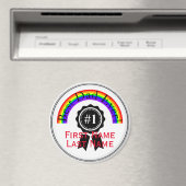 Bester Vater je Rainbow Magnet HAMbWG (In Situ (Geschirrspüler))