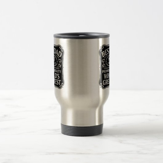 Bester Vater je Reisebecher (Mittel)