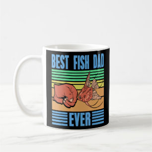 Bester Vater je Retro-Fischerei vorhanden Kaffeetasse