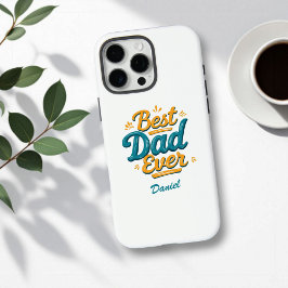 Bester Vater je | Retro Personalisiert Vatertag iPhone 16 Pro Max Hülle