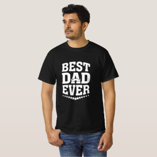 Bester Vater je Retro Vintager Vatertag Geschenk T-Shirt