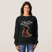 Bester Vater je - Rhodesian Ridgeback Sweatshirt (Vorne ganz)