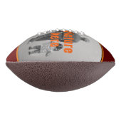 Bester Vater je Rote Orangen Schwarzes benutzerdef Football (Gedreht 90)