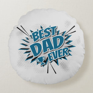 Bester Vater je Rundes Kissen