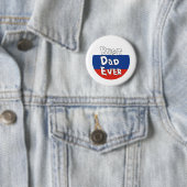 Bester Vater je Russland Flagge Button (Beispiel)