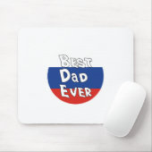 Bester Vater je Russland Flagge Mousepad (Mit Mouse)