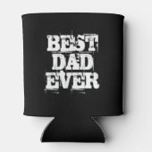 Bester Vater je rustikal kälter Dosenkühler (Rückseite)