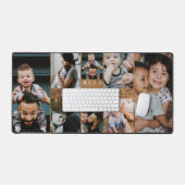 Bester Vater je rustikale Holzkörnerkollektion Schreibtischunterlage (Tastatur & Maus)