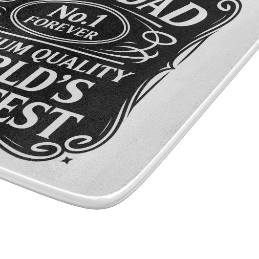 Bester Vater je Schneidebrett (Ecke)