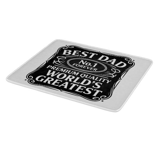Bester Vater je Schneidebrett (Ecke)