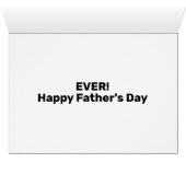 Bester Vater je, Schnurrbart (Innenansicht Horizontal (Unten))