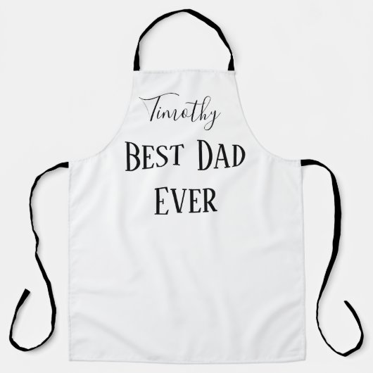 Bester Vater je Schürze (Vorderseite)