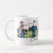 Bester Vater je Script-FotoCollage Kaffeetasse (Links)