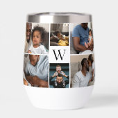 Bester Vater je Script Vatertag FotoCollage (Rückseite)