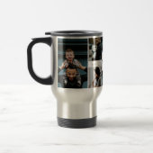 Bester Vater je Script Vatertag FotoCollage Reisebecher (Links)