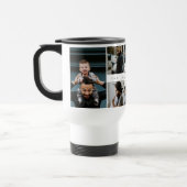 Bester Vater je Script Vatertag FotoCollage Reisebecher (Links)
