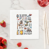 Bester Vater je Serviette (Beispiel)