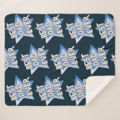 Bester Vater je Sherpadecke (Vorderseite (Horizontal))