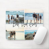 Bester Vater je Skript 4x Foto Mousepad (Mit Mouse)