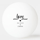 Bester Vater je Skript Tischtennisball (Rückseite)